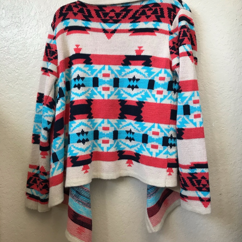 Moon Collection Multicolor Aztec Cardigan - Picture 6 of 9